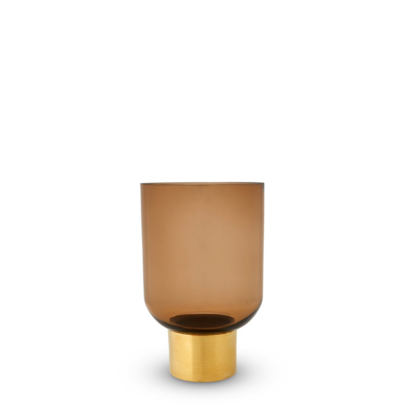 Luxor Glass Vase, Butterscotch S