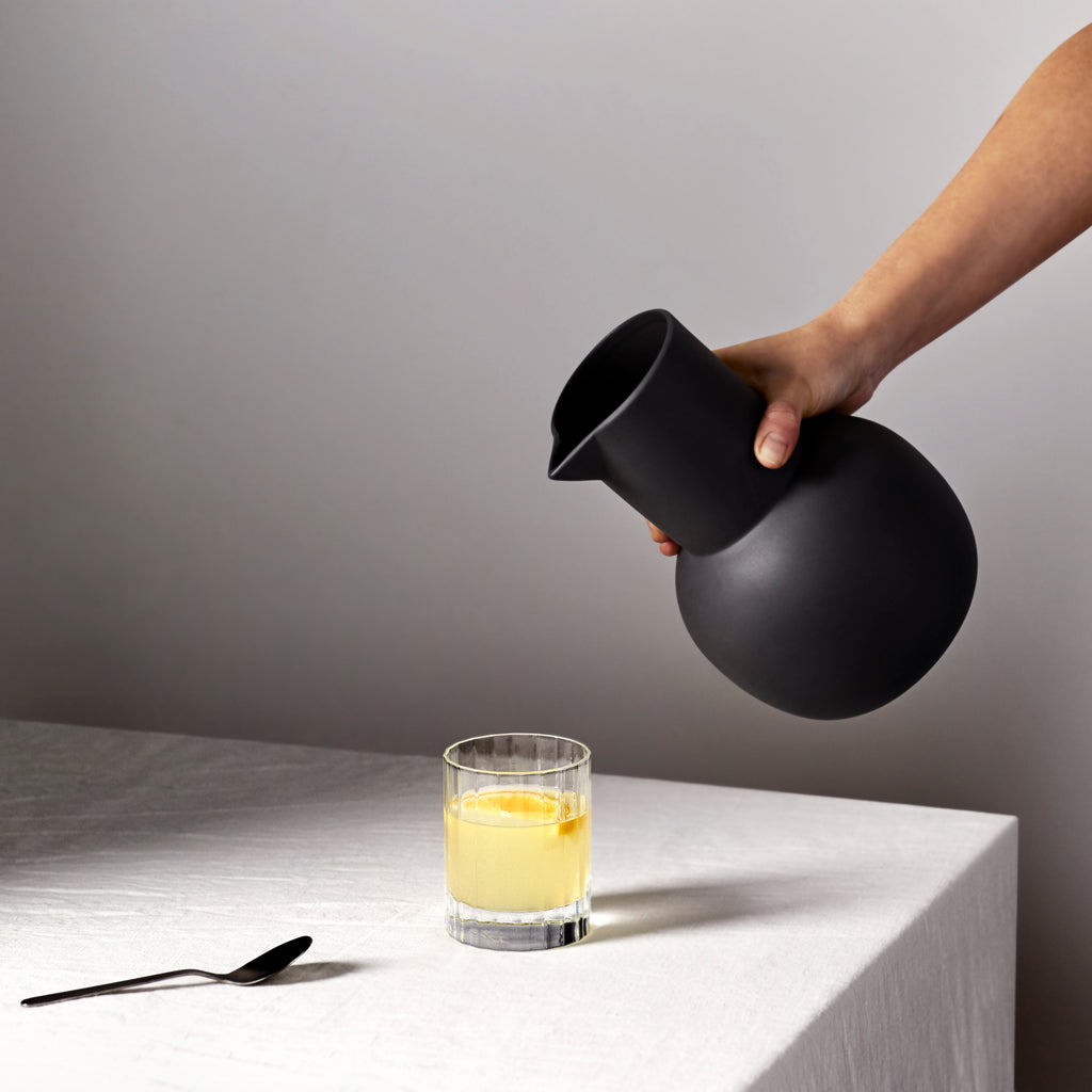 Yala Jug, Large, Charcoal