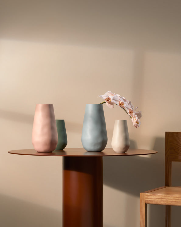 Teardrop Vase Light Blue (L)