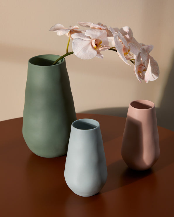Teardrop Vase Light Blue (M)