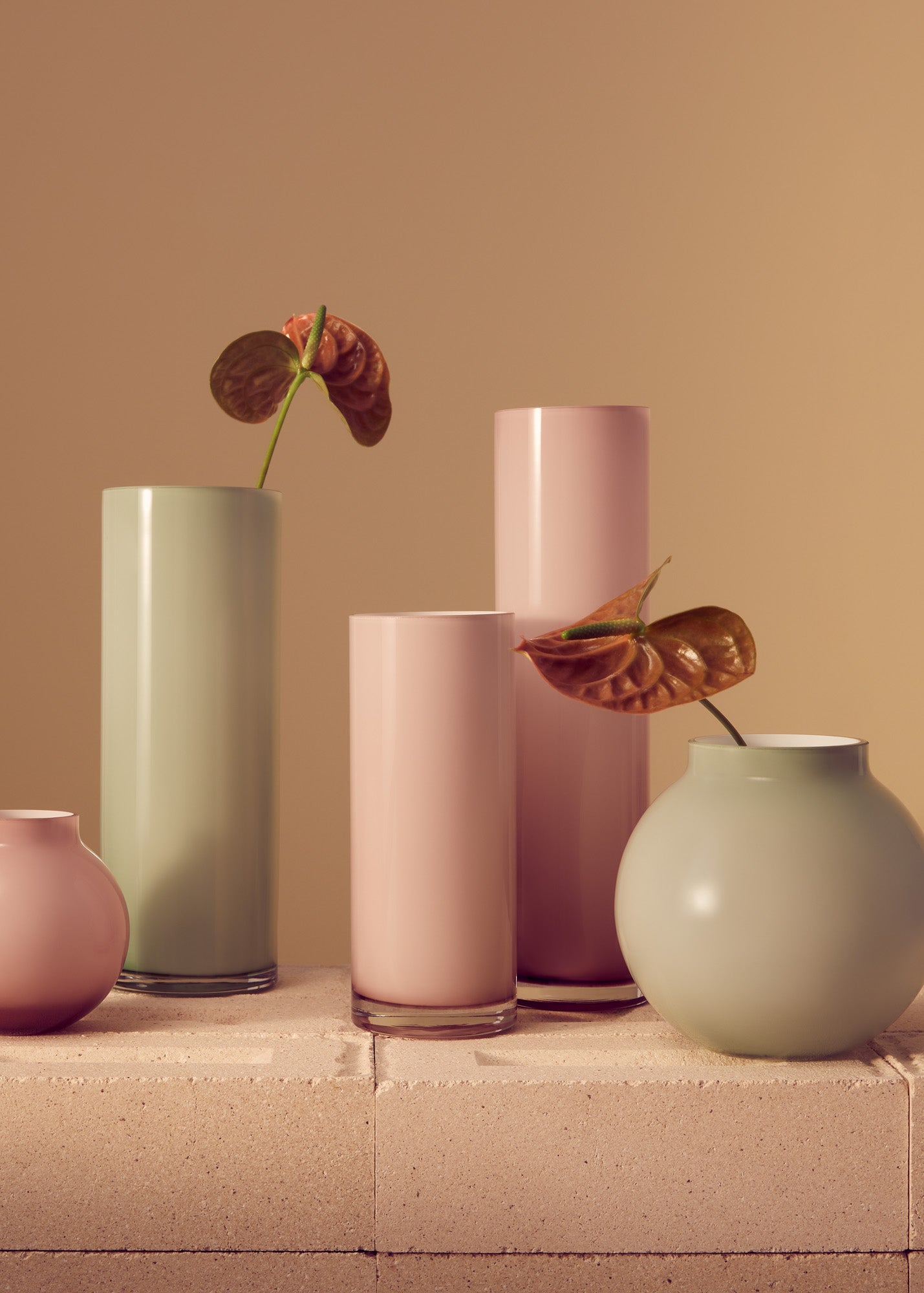 Opal Pillar Vase Floss (XL)