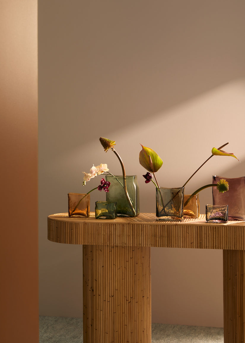 Block Vase Green (S)