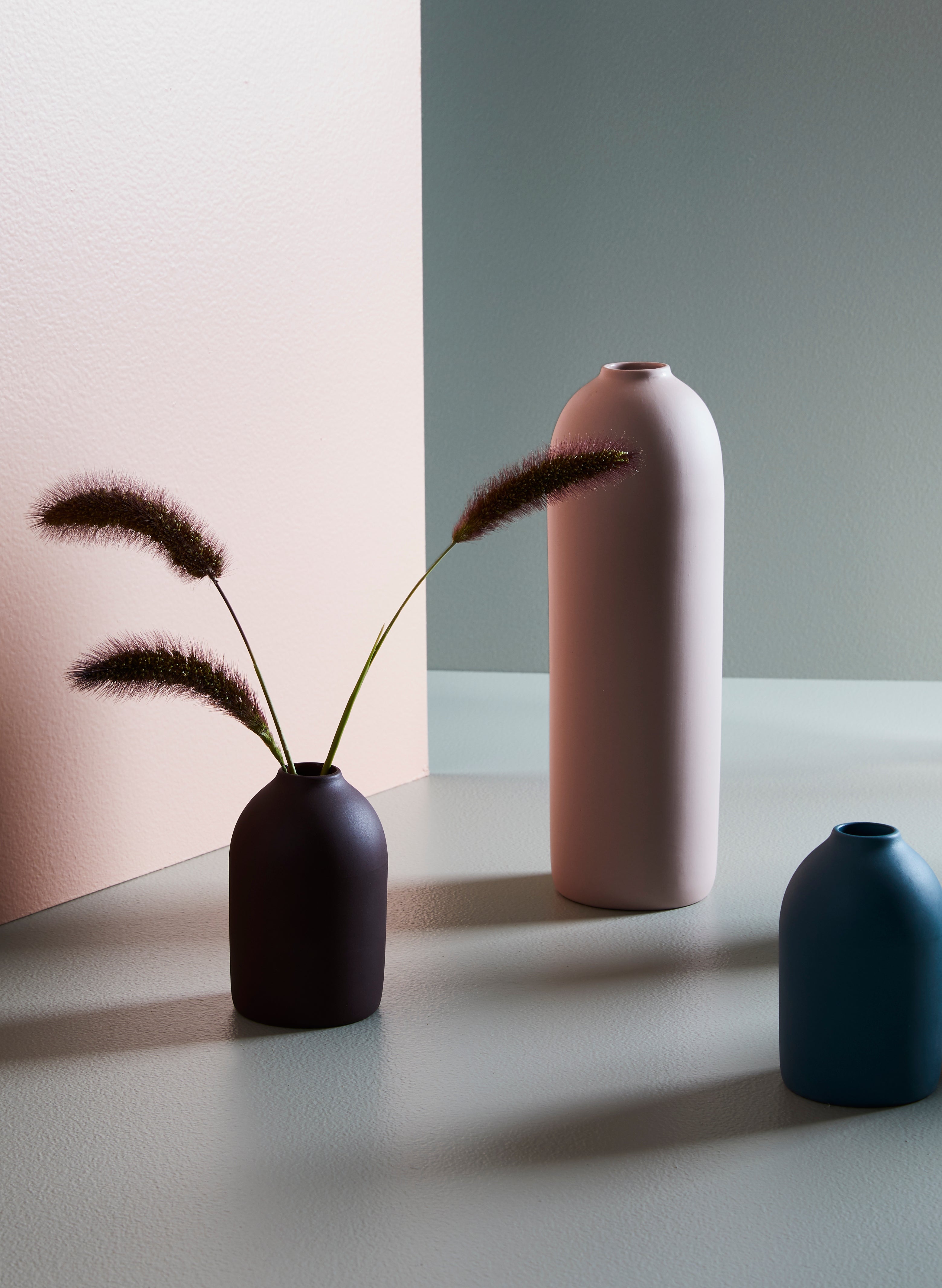 Cocoon Vase, Icy Pink, Large