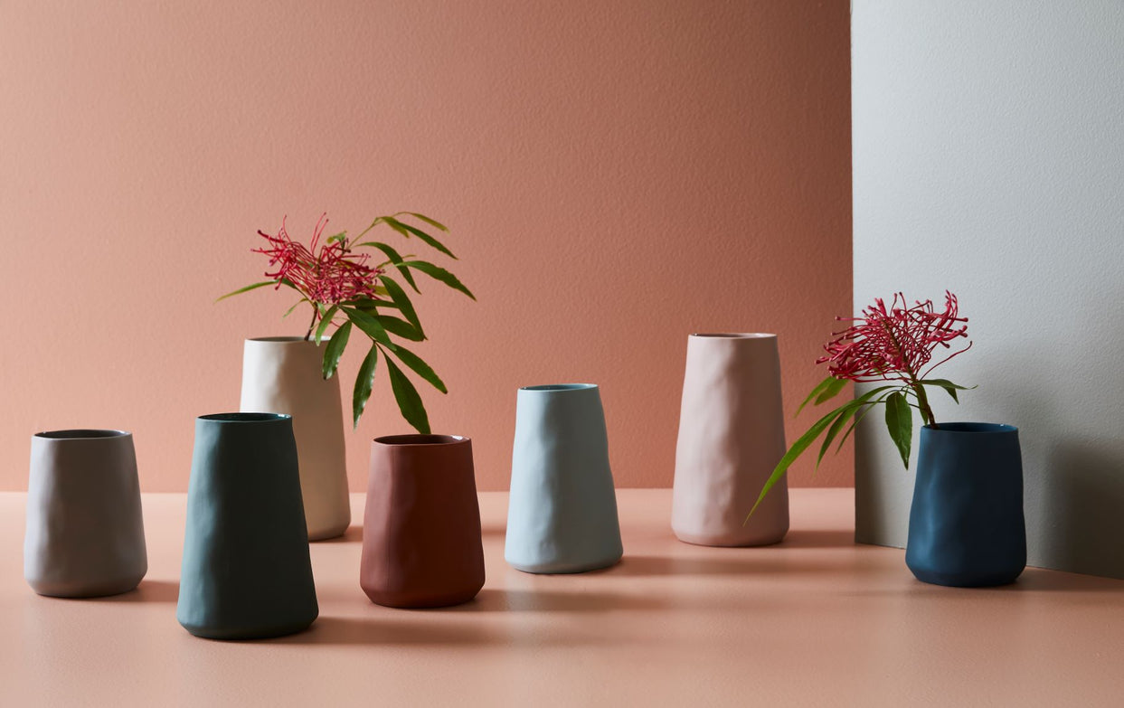 Cloud Tulip Vase Chalk (XL)