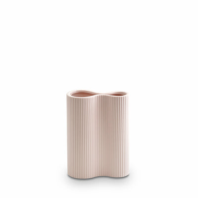 Ribbed Infinity Vase Nude (S)