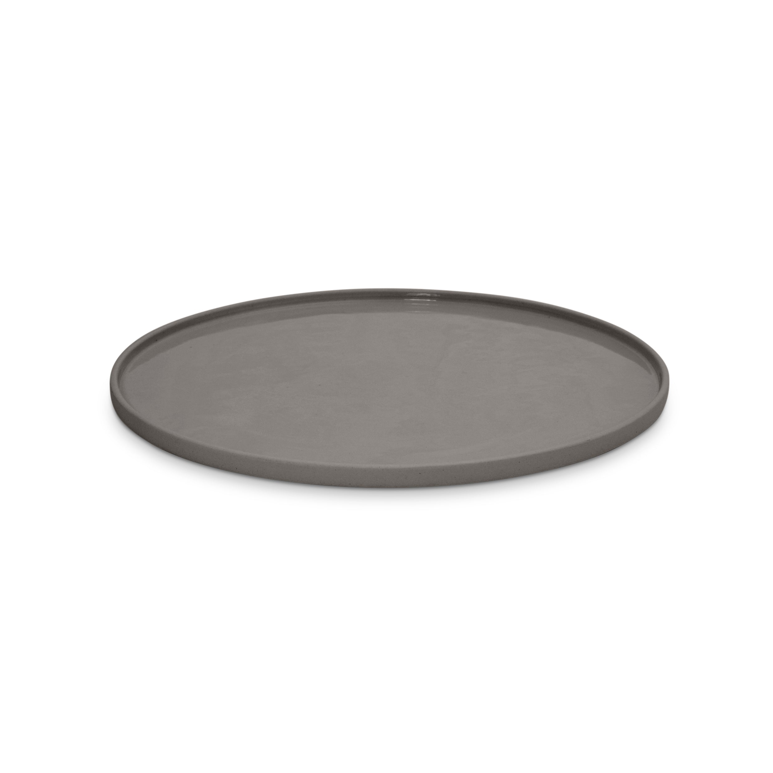 Cloud Round Platter Dove L