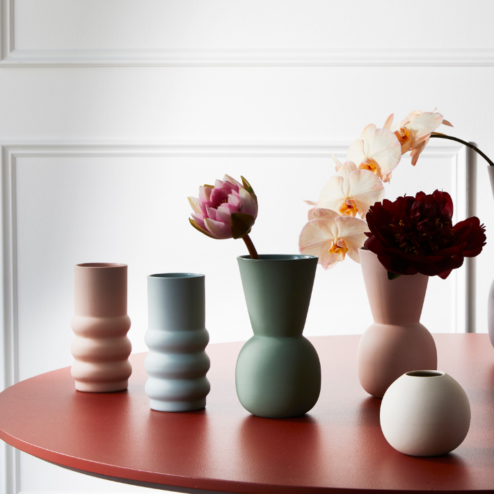 Cloud Bubble Vase Chalk (S)