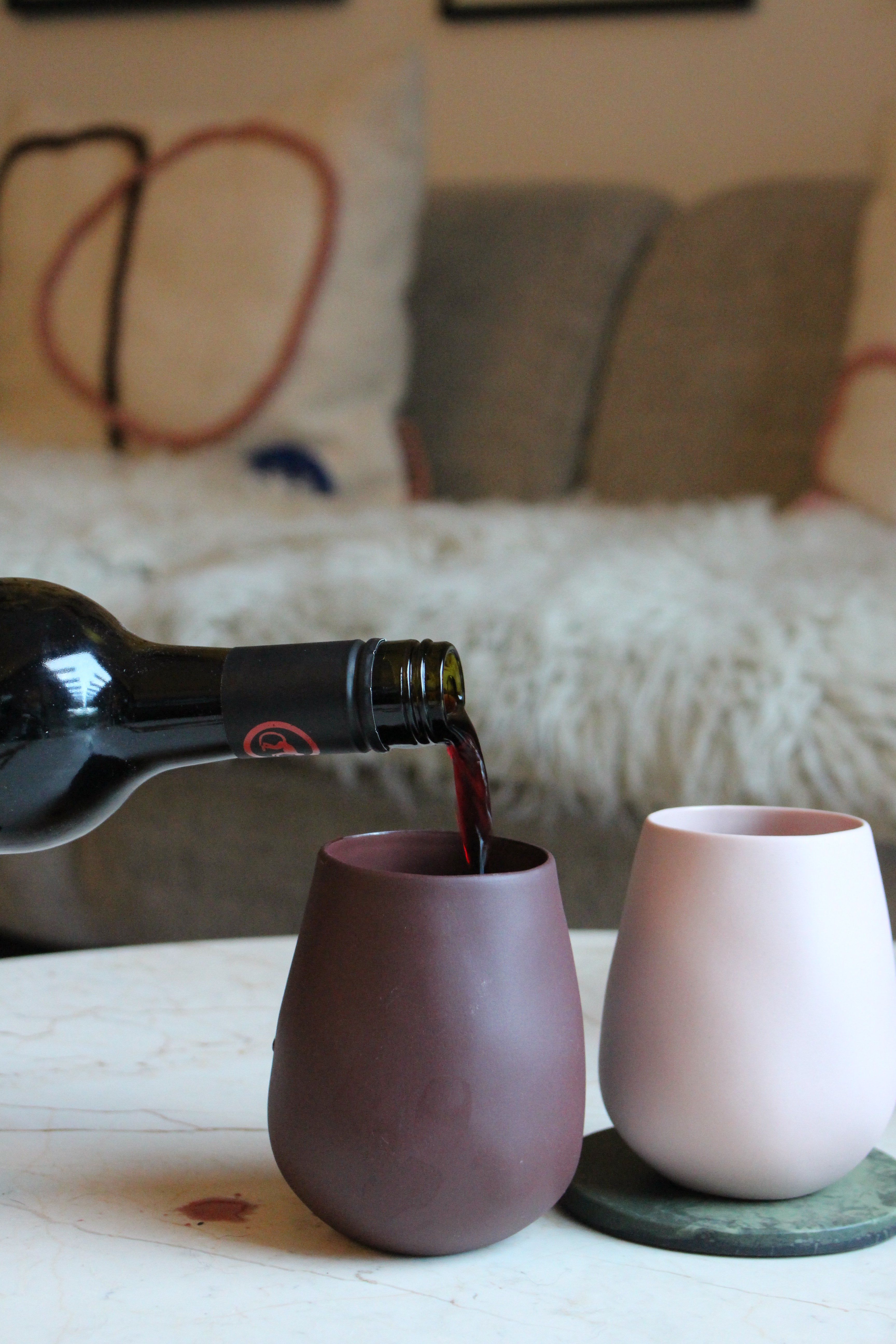 Cup Burgundy