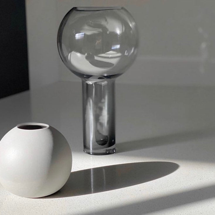 Balloon Vase Storm Grey (S)